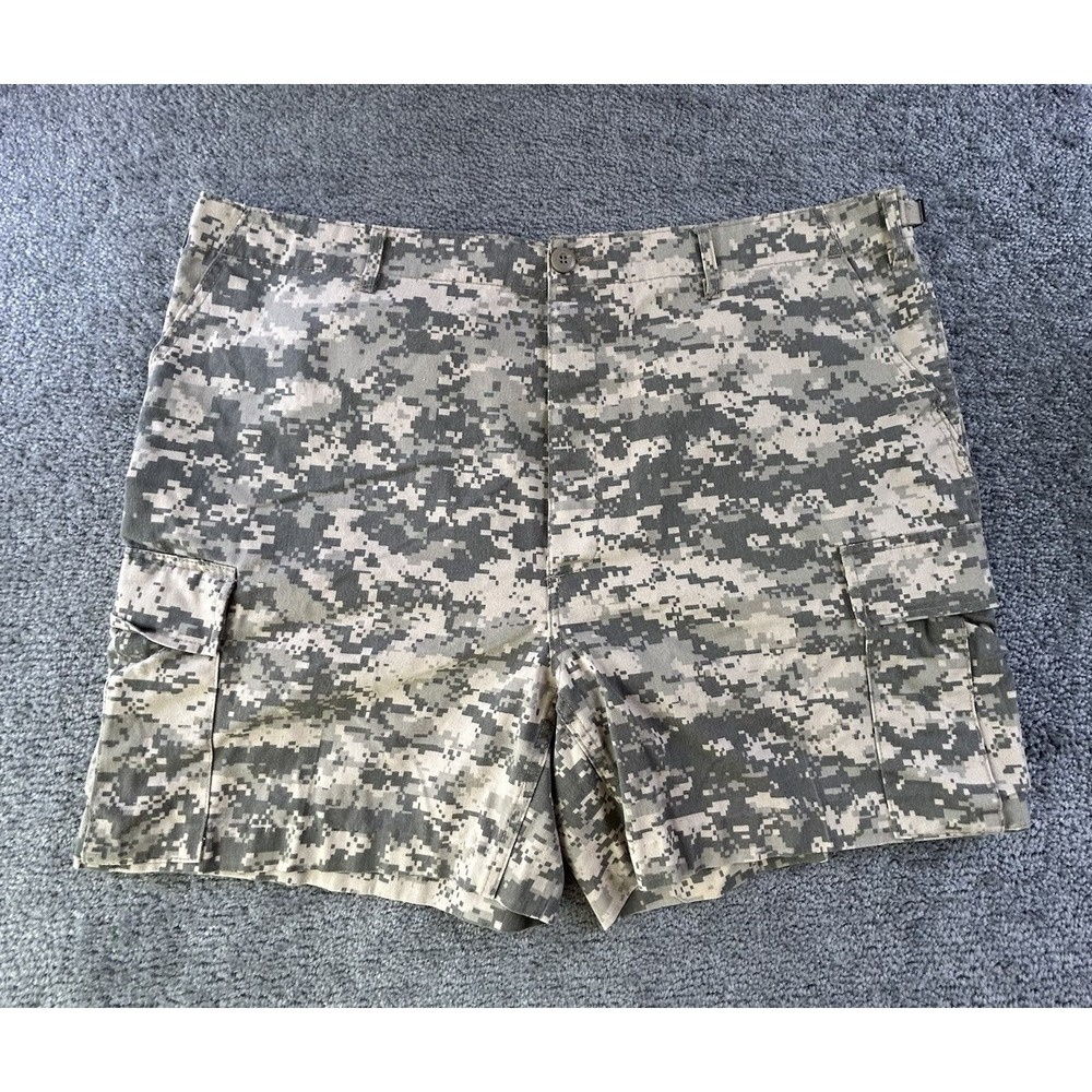 Rothco BDU Cargo Shorts Mens XL Regular Digital Camo ACU Tactical Military